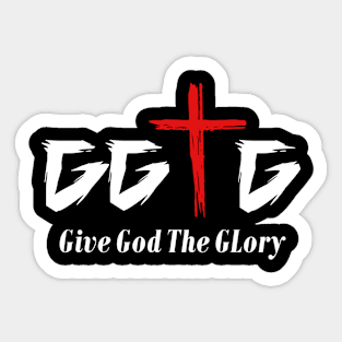 Give God the Glory Sticker